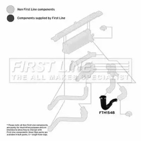 FIRST LINE fth1548 -  Трубка нагнетаемого воздуха